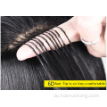 Doppelgezogene vorgebundene 6D-Haarverlängerungen Brasilianische natürliche Nagelhaut ausgerichtet Remy Jungfrau 100% menschliches Haar